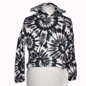 Love Fire - Cropped Long Sleeve Hoodie - XL